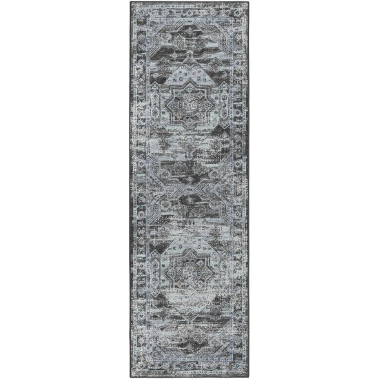 Jericho JC5 Steel 2'6" x 12' Runner Rug