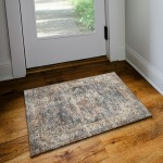 Jericho JC6 Charcoal 2' x 3' Rug