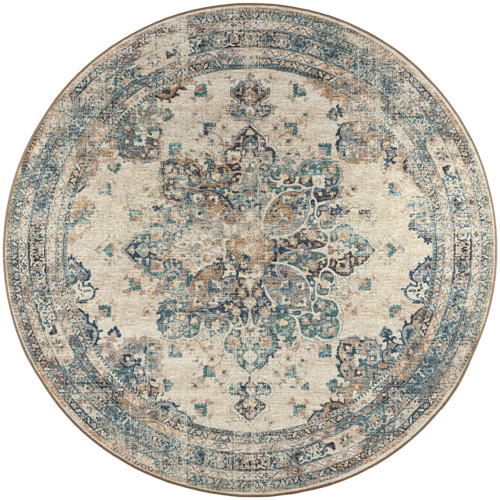Jericho JC6 Linen 6' x 6' Round Rug Jericho JC6 Linen 6' x 6' Round Rug