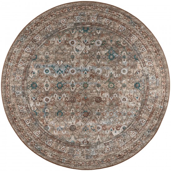 Jericho JC7 Latte 10' x 10' Round Rug