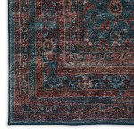 Jericho JC7 Navy 2'6" x 10' Runner Rug