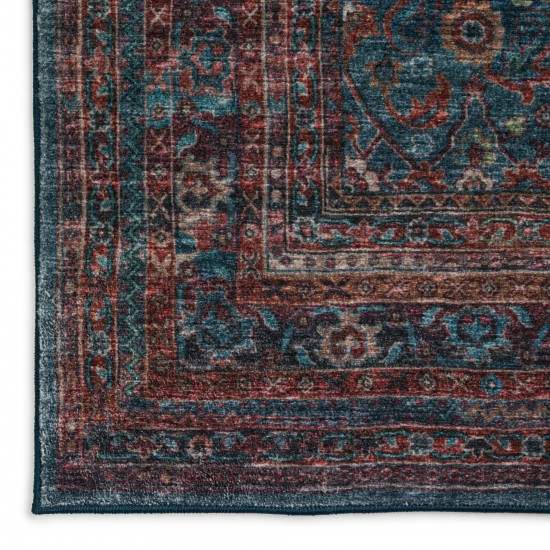 Jericho JC7 Navy 2'6" x 10' Runner Rug