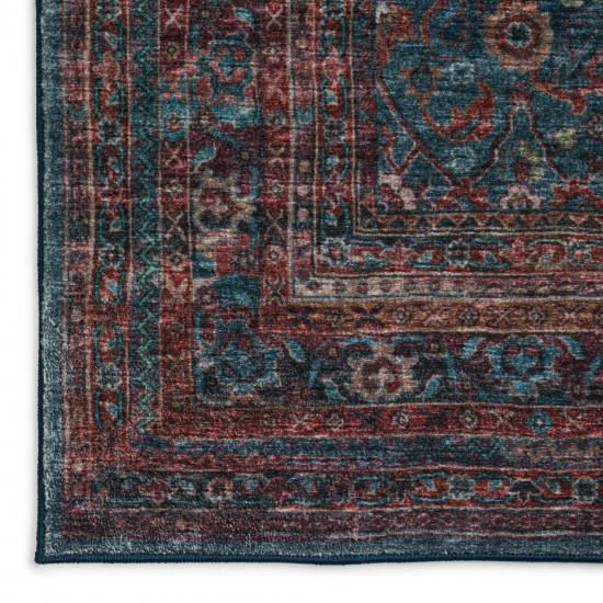 Jericho JC7 Navy 8' x 8' Round Rug