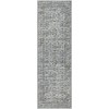 Jericho JC7 Pewter 2'6" x 8' Runner Rug