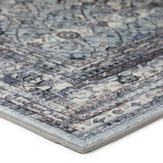 Jericho JC7 Pewter 2'6" x 8' Runner Rug