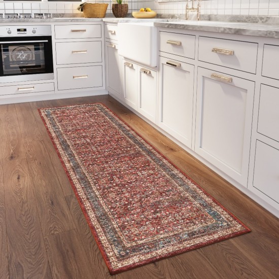 Jericho JC7 Scarlett 2'6" x 8' Runner Rug