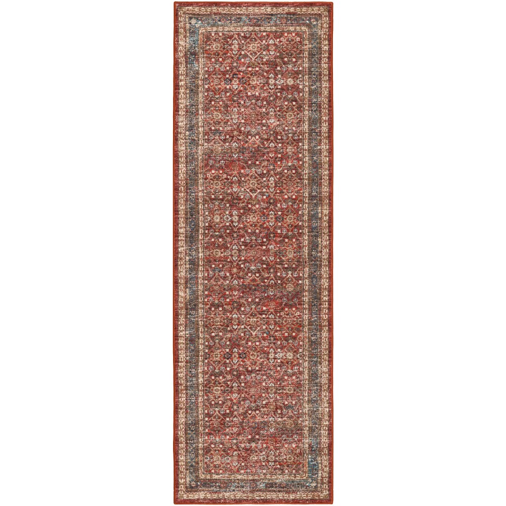 Jericho JC7 Scarlett 2'6" x 10' Runner Rug