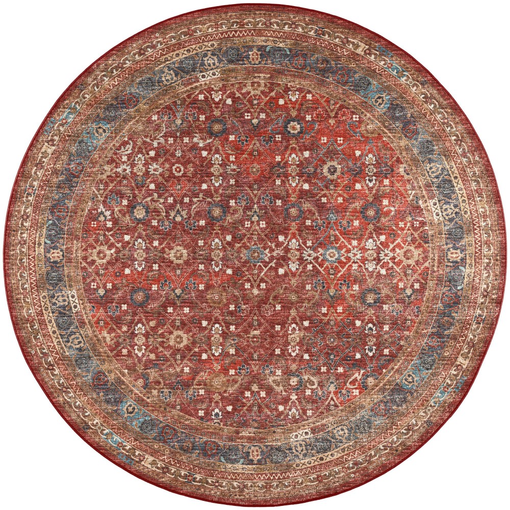 Jericho JC7 Scarlett 4' x 4' Round Rug