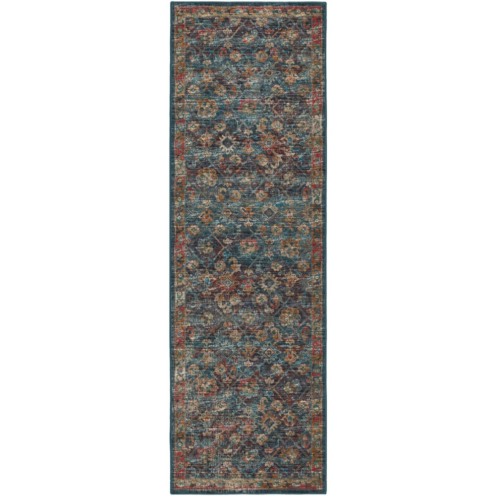Jericho JC8 Navy 2'6" x 8' Runner Rug Jericho JC8 Navy 2'6" x 8' Runner Rug