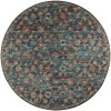 Jericho JC8 Navy 6' x 6' Round Rug