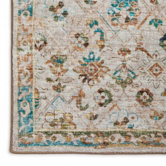 Jericho JC8 Parchment 2'6" x 10' Runner Rug