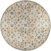 Jericho JC8 Parchment 4' x 4' Round Rug