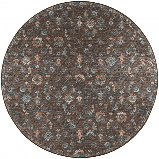 Jericho JC8 Sable 4' x 4' Round Rug