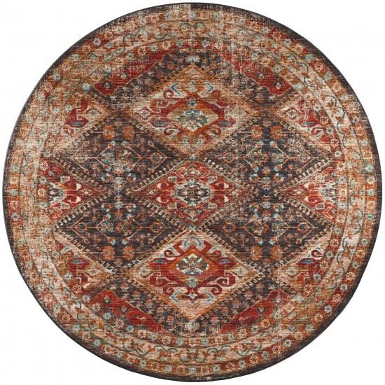 Jericho JC9 Canyon 4' x 4' Round Rug