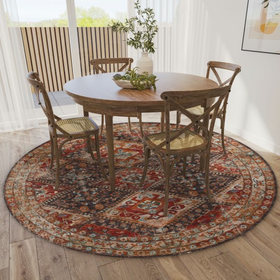 Jericho JC9 Canyon 8' x 8' Round Rug