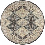 Jericho JC9 Midnight 4' x 4' Round Rug