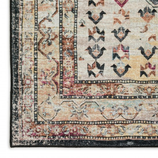 Jericho JC9 Midnight 4' x 4' Round Rug