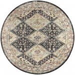 Jericho JC9 Midnight 6' x 6' Round Rug