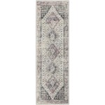 Jericho JC9 Pearl 2'6" x 10' Runner Rug