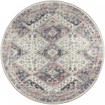Jericho JC9 Pearl 4\' x 4\' Round Rug