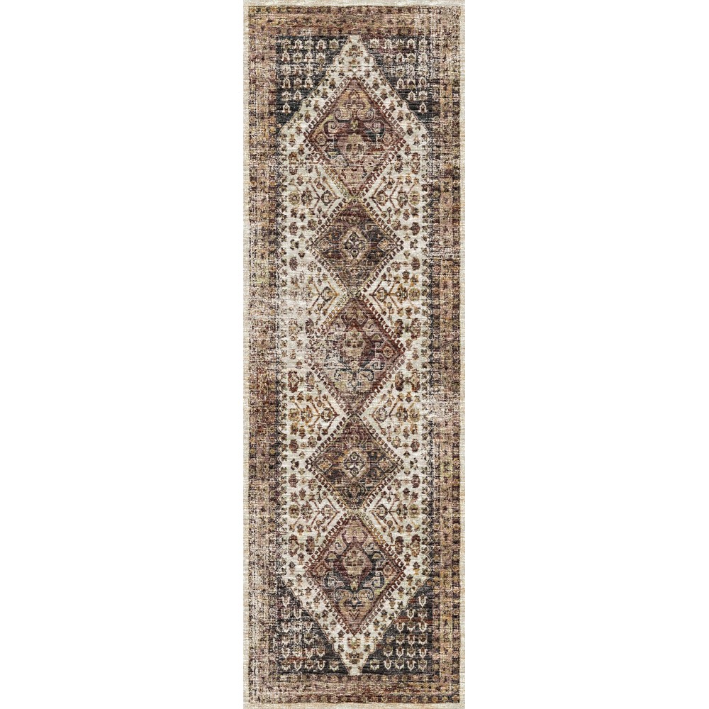 Jericho JC9 Putty 2'6" x 12' Runner Rug