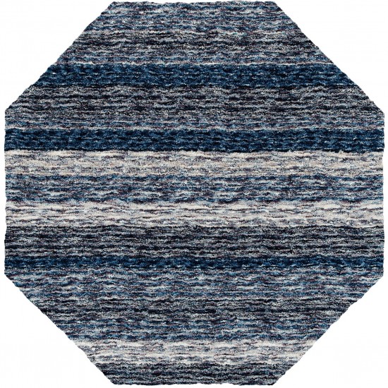 Joplin JP1 Indigo 4' x 4' Octagon Rug