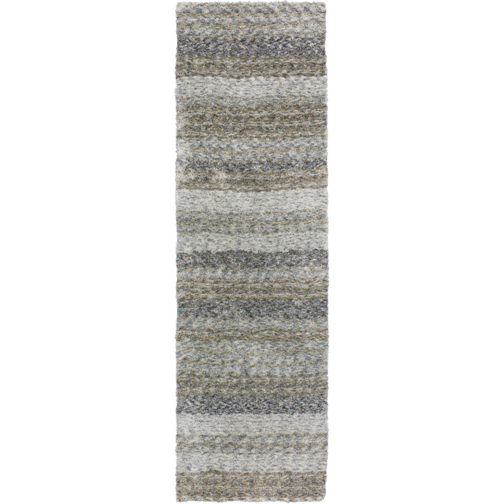 Joplin JP1 Pewter 2'3" x 7'6" Runner Rug