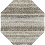 Joplin JP1 Pewter 4' x 4' Octagon Rug