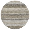 Joplin JP1 Pewter 4' x 4' Round Rug