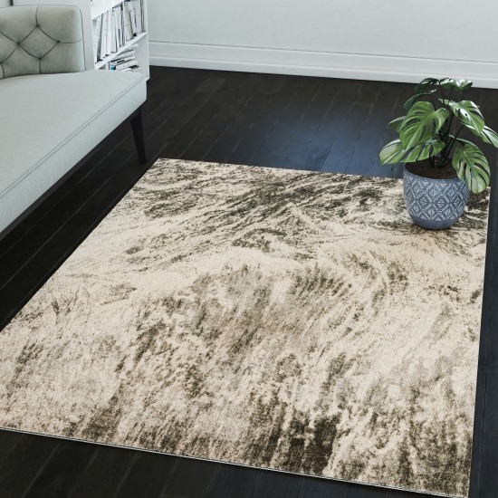 Karma KM17 Grey 3'3" x 5'1" Rug