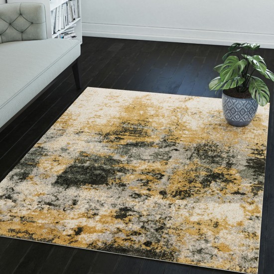 Karma KM19 Silver 3'3" x 5'1" Rug