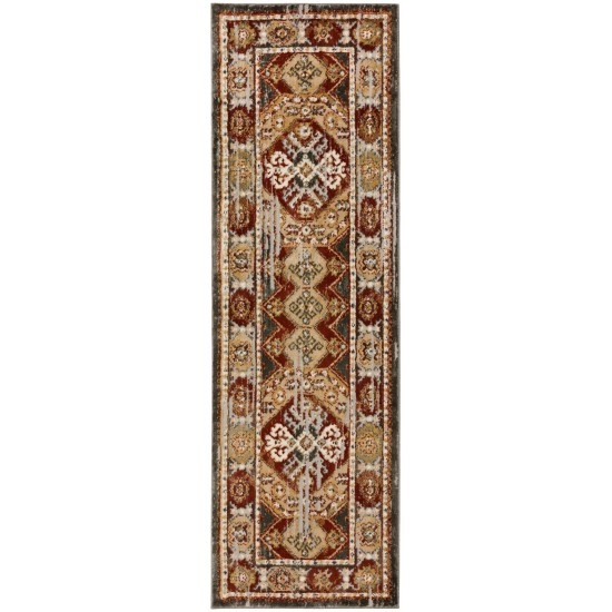 Karma KM22 Canyon 2'3" x 7'5" Runner Rug