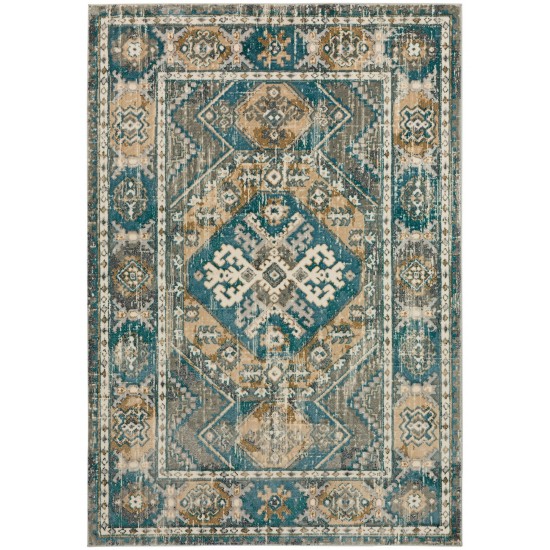 Karma KM22 Charcoal 3'3" x 5'1" Rug