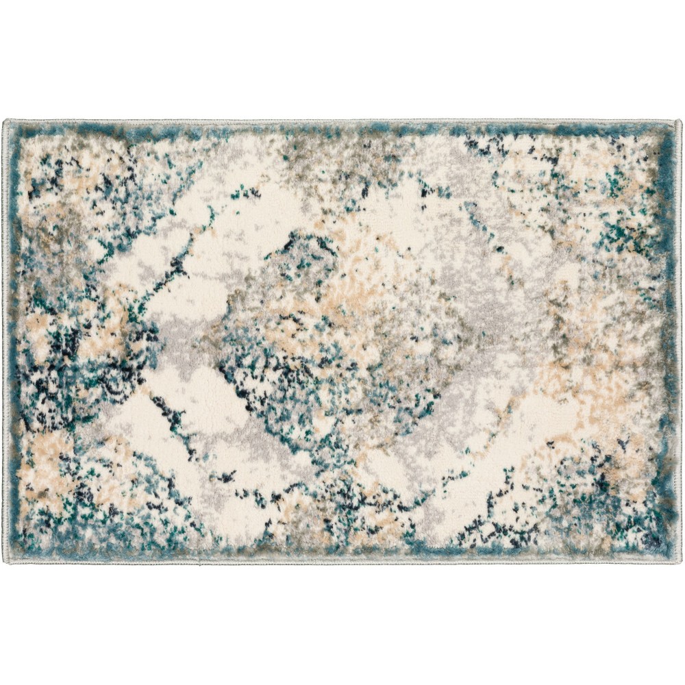 Karma KM23 Ivory 1'8" x 2'6" Rug