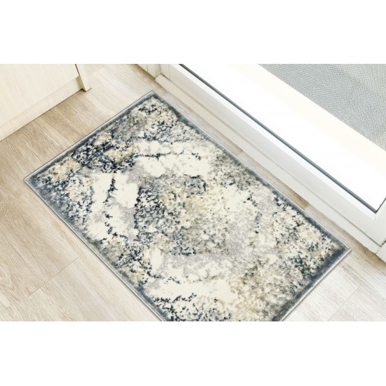 Karma KM23 Ivory 1'8" x 2'6" Rug