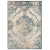 Karma KM23 Ivory 3'3" x 5'1" Rug