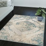 Karma KM23 Ivory 3'3" x 5'1" Rug