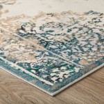 Karma KM23 Ivory 3'3" x 5'1" Rug