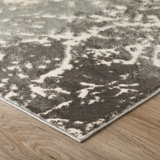 Karma KM28 Grey 5'1" x 7'5" Rug