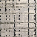 Karma KM4 Grey 2'3" x 7'5" Runner Rug