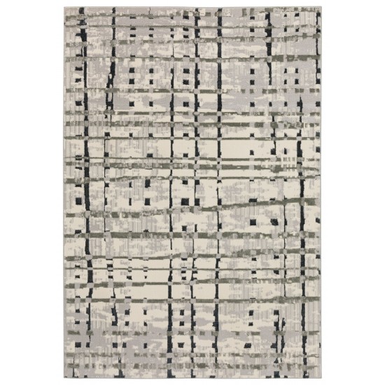 Karma KM4 Grey 3'3" x 5'1" Rug