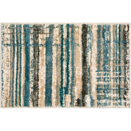 Karma KM8 Blue 1'8" x 2'6" Rug