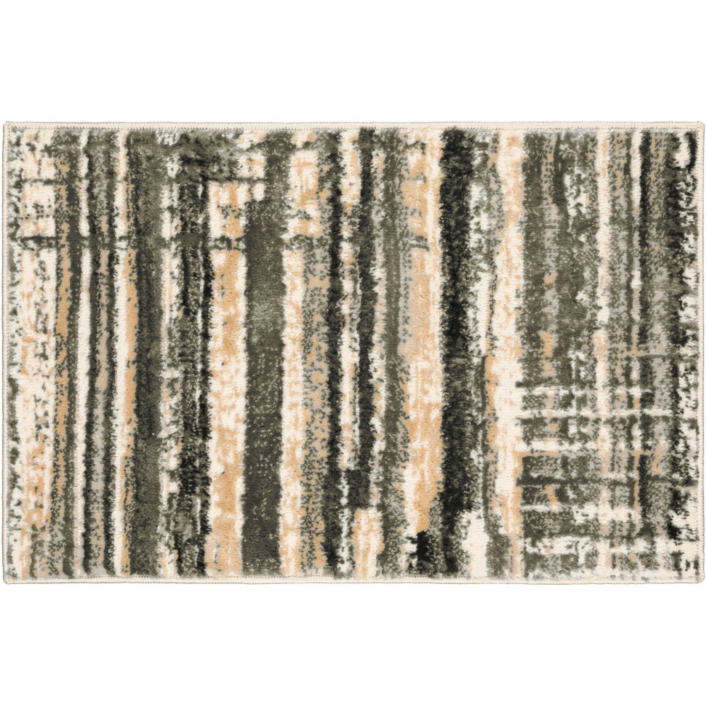 Karma KM8 Grey 1'8" x 2'6" Rug