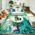 Kikiamo KK4 Lagoon 1'8" x 2'6" Rug