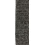 Laramie LR100 Charcoal 2'6" x 12' Runner Rug