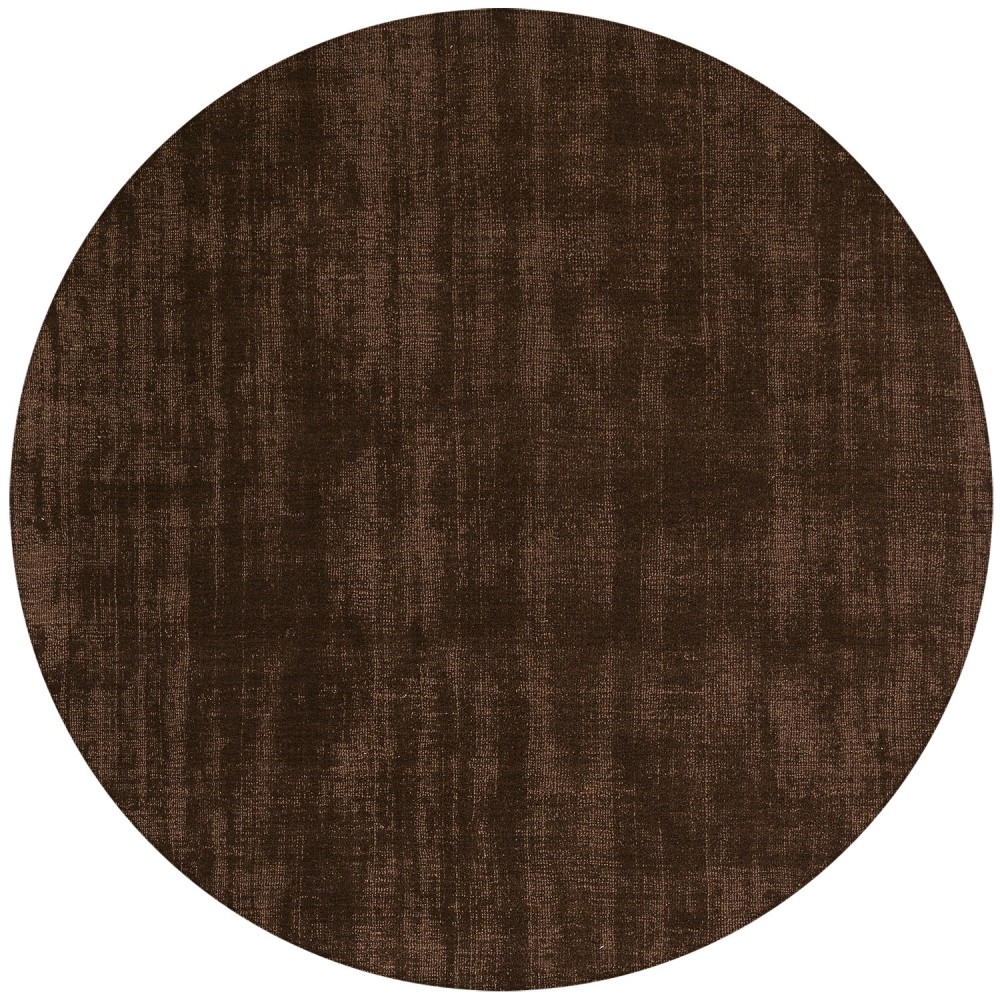 Laramie LR100 Charcoal 4' x 4' Round Rug