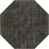 Laramie LR100 Charcoal 8' x 8' Octagon Rug