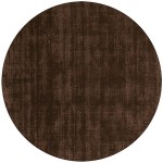 Laramie LR100 Charcoal 8\' x 8\' Round Rug