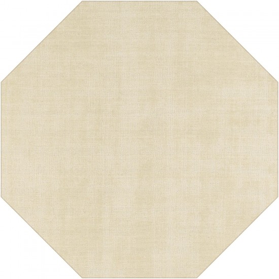 Laramie LR100 Ivory 10' x 10' Octagon Rug