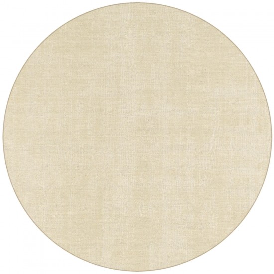 Laramie LR100 Ivory 10' x 10' Round Rug